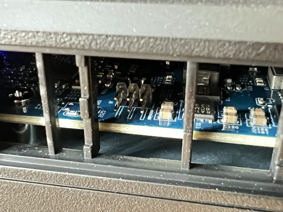 UART Debug Port on Synology NAS Motherboard