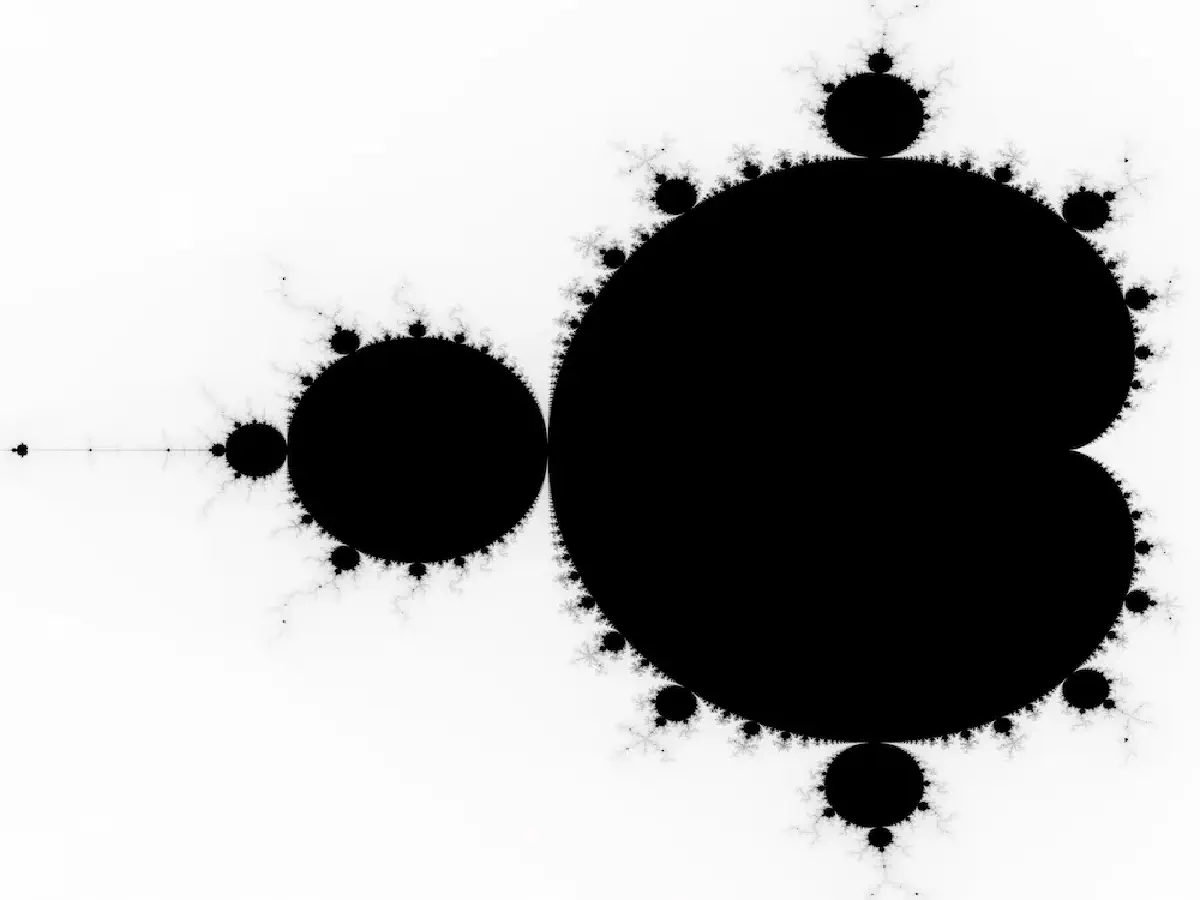Mandelbrot Set Generated by Zig Program